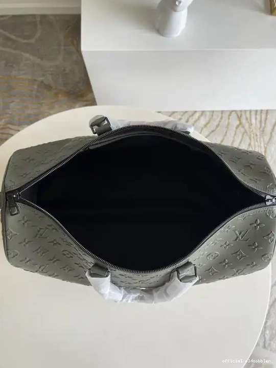 Official oldcobbler VUITTON BANDOULIÈRE LOUIS 50 KEEPALL 0514
